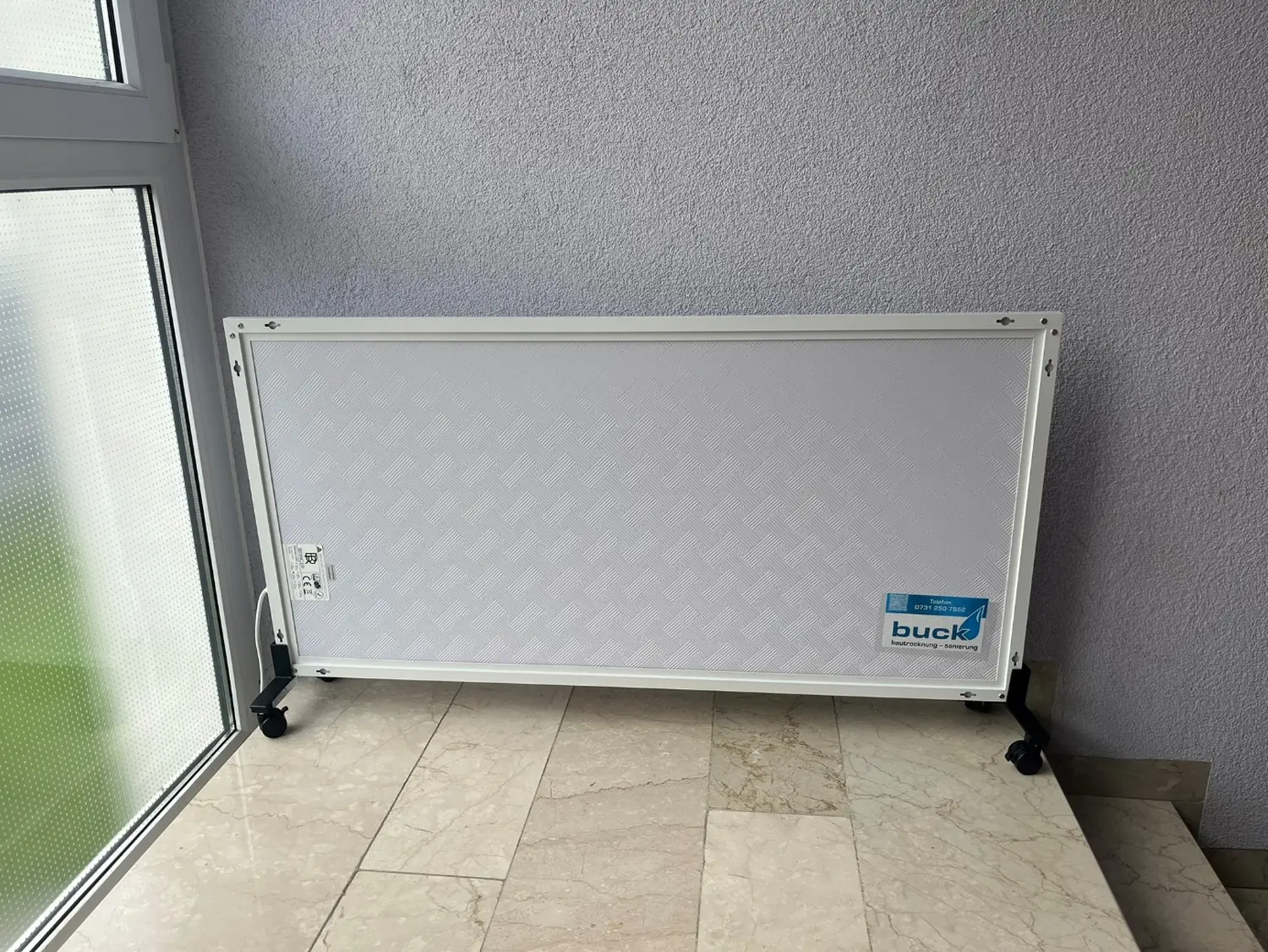 Inbfrarottrocknung von Bautrocknung