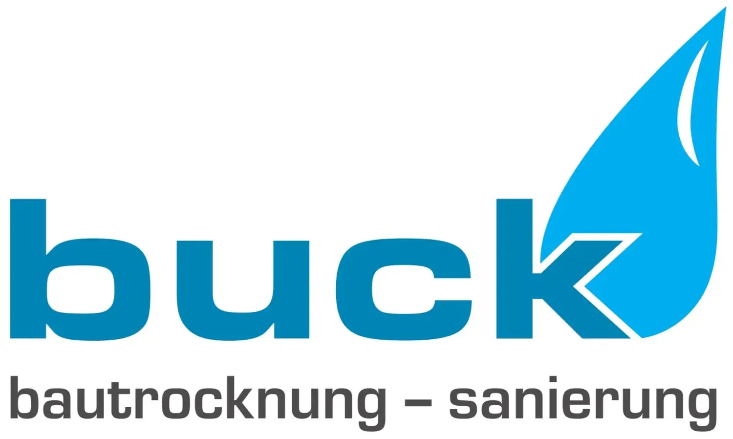 Logo, Buck Bautrocknung - Sanierung, Apfelweg